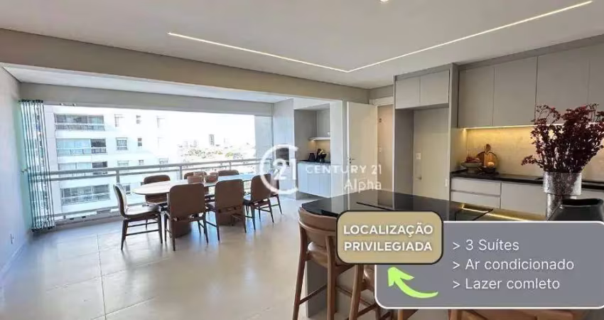 Apartamento com 3 suítes à venda, 121 m² por r$ 1.600.000 - edifício garnet - americana/sp