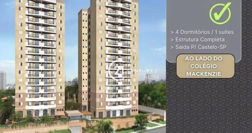 Apartamento com 4 dormitórios à venda, 94 m² por r$ 1.100.000,00 - centro comercial jubran - barueri/sp