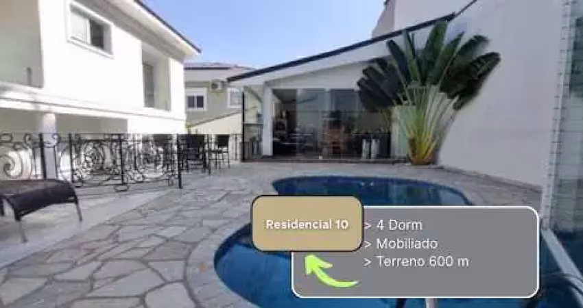 Casa com 4 dormitórios para alugar, 600 m² por r$ 26.020,00/mês -  alphaville - santana de parnaíba/sp