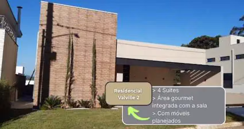 Casa com 4 dormitórios, 200 m² - venda por r$ 2.150.000,00 ou aluguel por r$ 12.649,00 - valville 2 - santana de parnaíba/sp