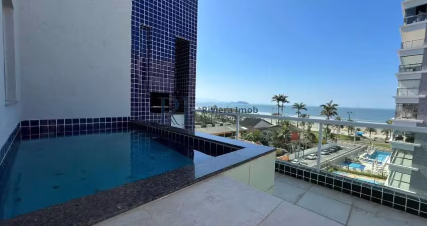 Apartamento para venda em bertioga, center ville, 3 dormitórios, 3 suítes, 4 banheiros, 2 vagas