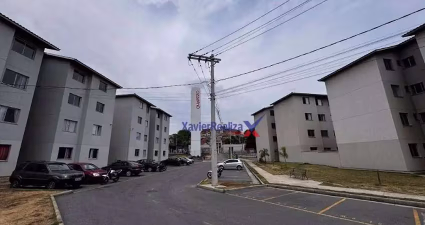 Apartamento com 2 dormitórios à venda, 45 m² por r$ 165.000,00 - botafogo (justinópolis) - ribeirão das neves/mg