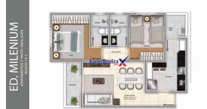 Apartamento com 2 dormitórios à venda, 62 m² por r$ 465.000,00 - centro - contagem/mg