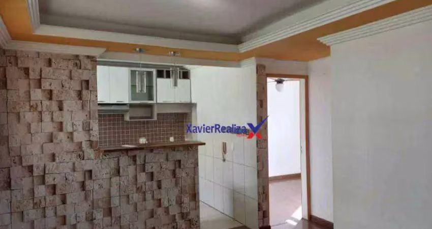 Apartamento com 2 dormitórios à venda, 47 m² por r$ 155.000,00 - sapucaia - contagem/mg