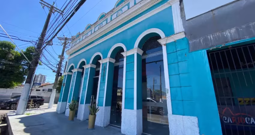 Alugo ponto comercial com 100m2 - mezanino - 03 vagas - excelente localização