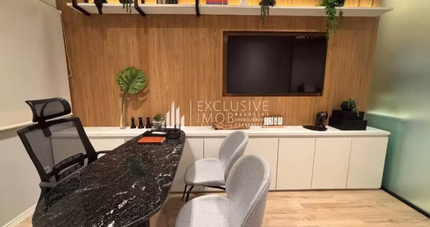 Vendo sala comercial mobiliada - ed síntese plaza - umarizal - excelente acabamento