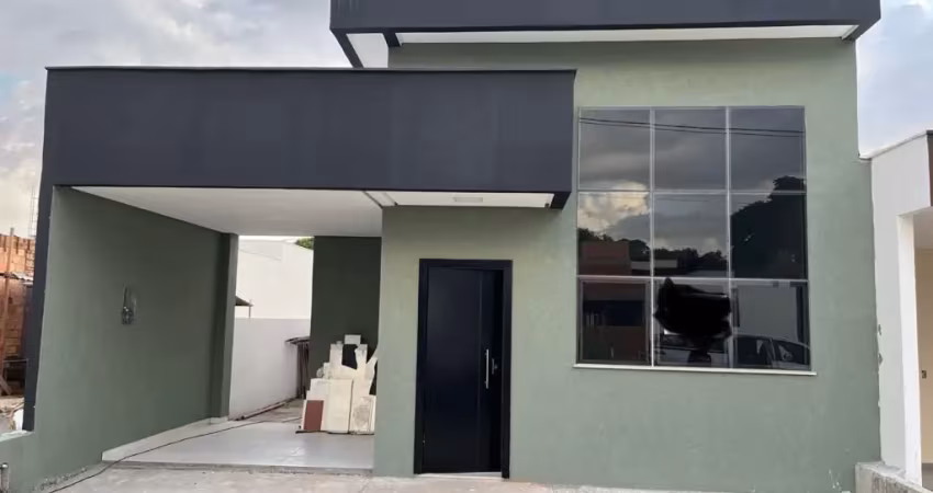 Alugo casa com 03 suítes - toda no porcelanato - térrea - condomínio porto marina