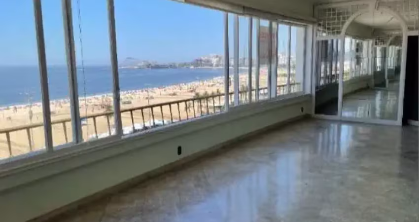 Apartamento extraordinário na av. atlântica, copacabana – vista mar