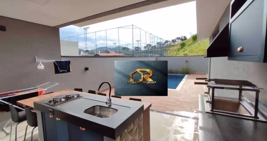 Casa com 3 dormitórios, 200 m² - venda por r$ 1.590.000 ou aluguel por r$ 8.900/mês - residencial euroville ii - bragança paulista/sp