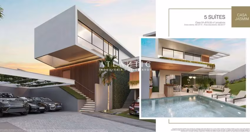 Casa jasmim com mais de 600m2 no botanical exclusive home