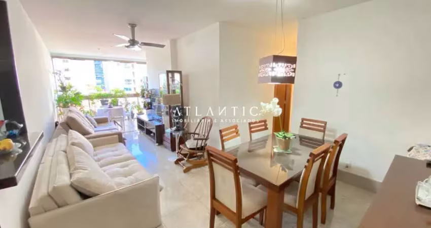Apartamento com 3 dormitórios à venda, 115 m² - praia de itapoã - vila velha/es