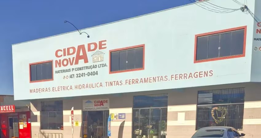 Sala comercial 52m² com 01 banheiro no bairro cidade nova, itajaí/sc