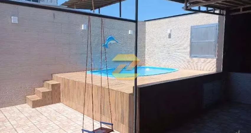 Duplex 3 quartos e piscina, em condomínio - aceita carta e financiamento
