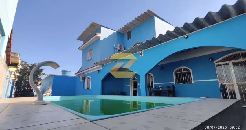 Casa duplex com piscina + casa hóspede - centro de bangu