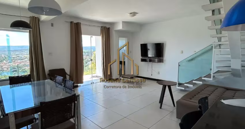Duplex mobiliado à venda – mirante de escarpas residence resort – 3 suítes – escarpas do lago