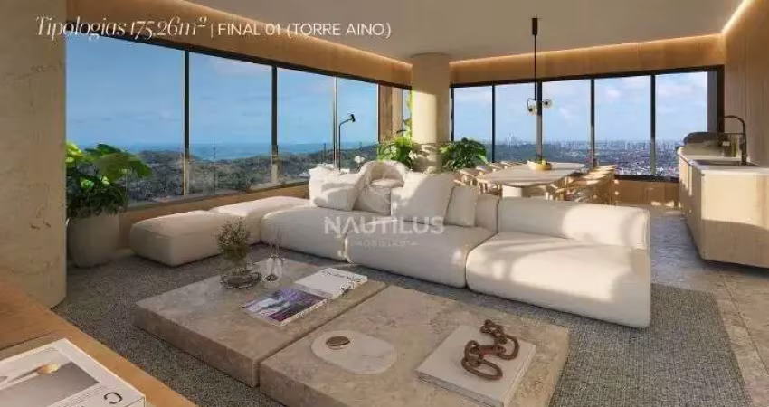 Apartamento à venda com 3/4 sendo 1 suíte master, e 2 vagas de garagem.