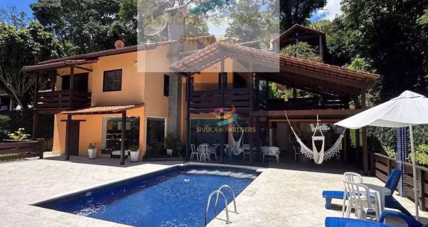 Casa residencial à venda, itaipava, petrópolis - ca0019.