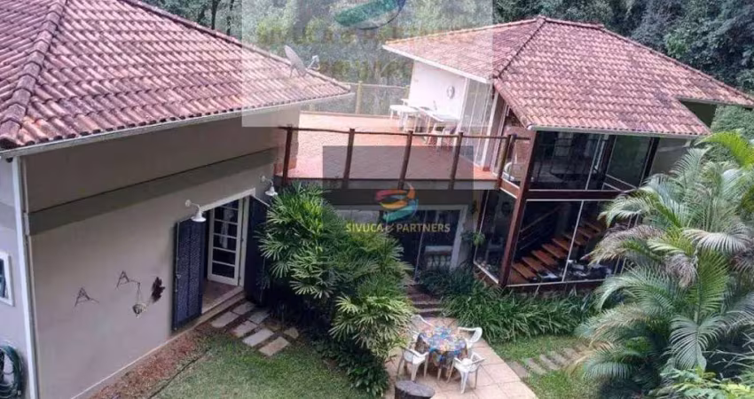 Itaipava - excelente localização! casa com 4 dormitórios à venda, 160 m² - petrópolis/rj
