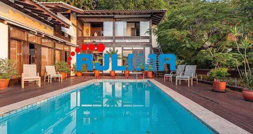 Casa alto padrão para venda em rio de janeiro, alto da boa vista, 4 dormitórios, 4 suítes, 6 banheiros, 4 vagas