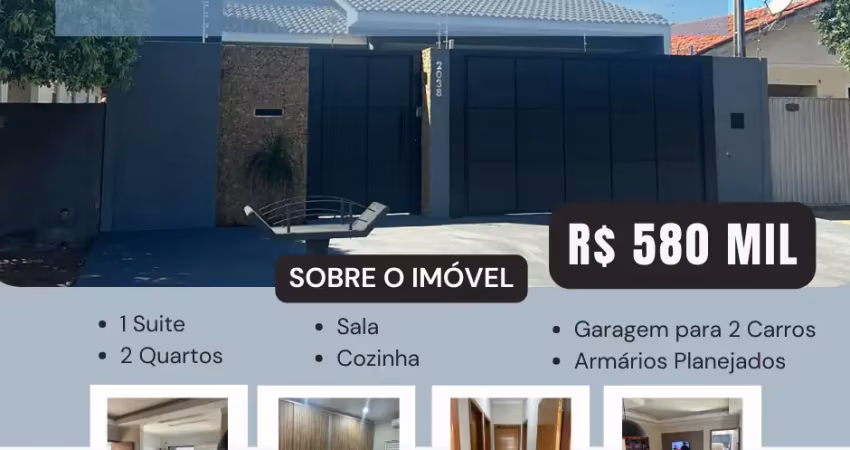 Casa com 3 quartos à venda na Vila Nova, Três Lagoas 