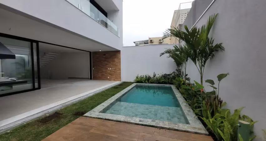 Casa nova em condomínio com 4 quartos em moema, indianópolis