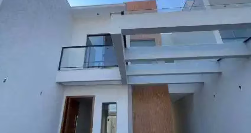 Sobrado novo de 3 suites 145m² privativos pronto p/ morar financiável. aceita-se carro dom bosco