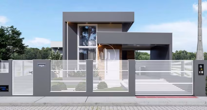 Casa 3 Quartos com 1 Suíte e 112m² - Forquilhas