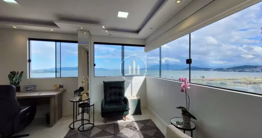 Escritório/sala comercial - andar alto, vista mar campinas - est