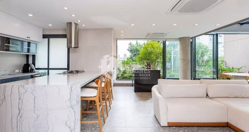 Apartamento garden para venda com 2 quartos, sendo 2 suítes, 165m²