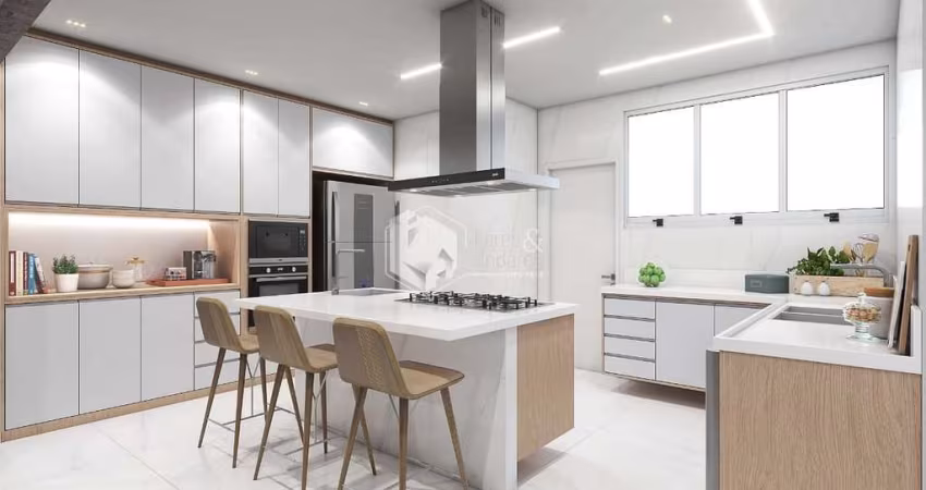Apartamento tipo para venda com 3 quartos, sendo 3 suítes, 213m²