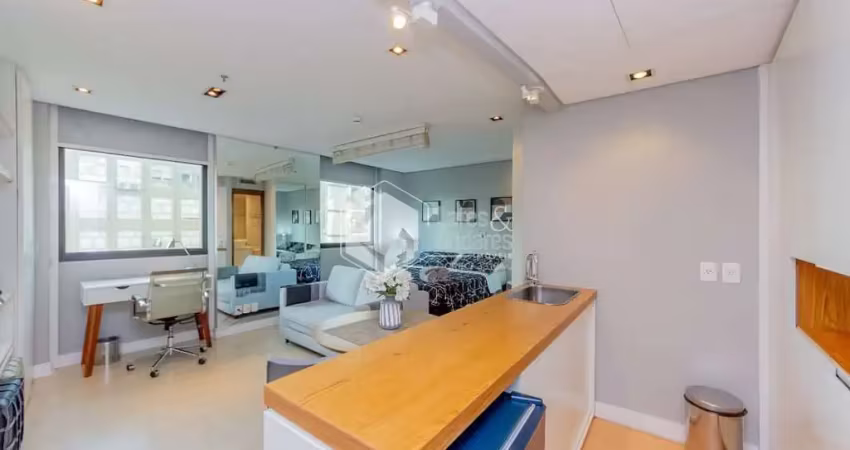 Flat para venda com 1 quarto, 30.5m²