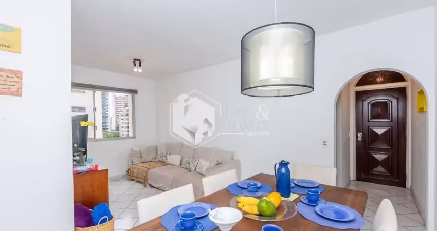 Apartamento tipo para venda em indianópolis com 3 quartos, sendo 1 suíte, 77m²