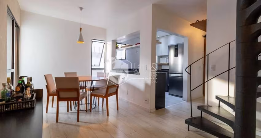 Cobertura para venda com 1 quarto, sendo 1 suíte, 81m²