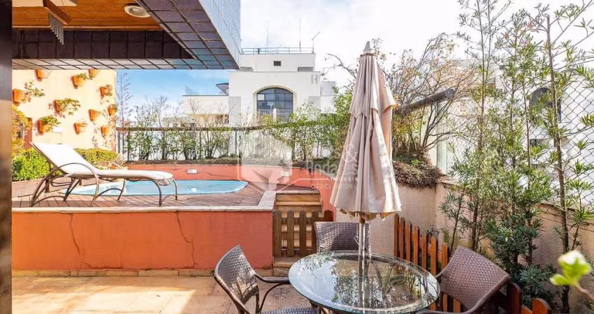 Cobertura para venda com 3 quartos, sendo 2 suítes, 297m²