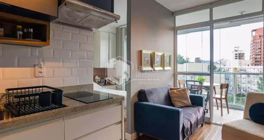Apartamento tipo para venda com 1 quarto, sendo 1 suíte, 35m²