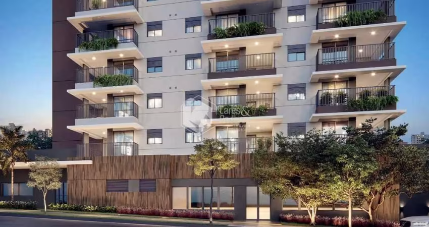 Apartamento tipo para venda em pinheiros com 1 quarto, 28m²