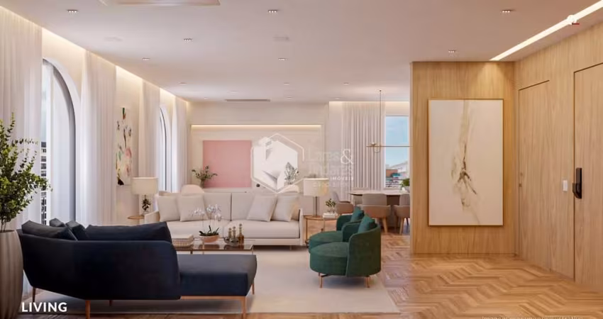 Apartamento tipo para venda com 4 quartos, sendo 4 suítes, 315m²