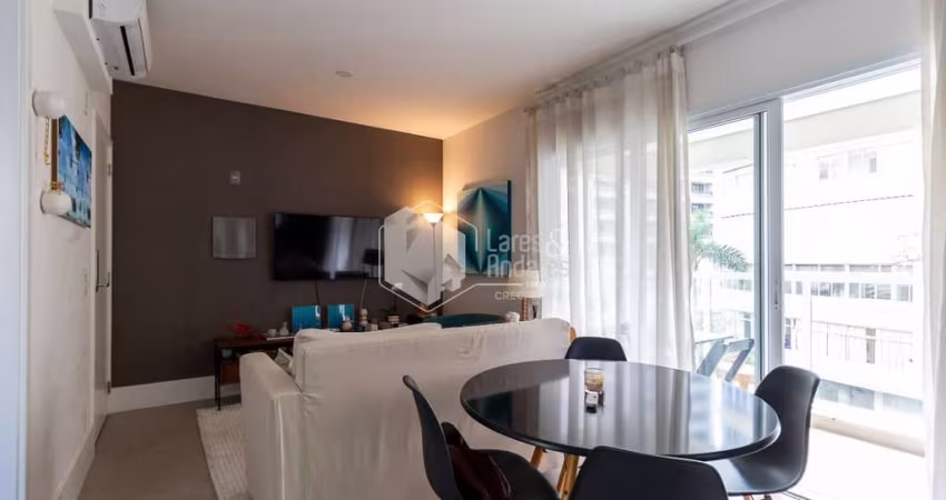 Apartamento tipo para venda com 1 quarto, sendo 1 suíte, 49m²