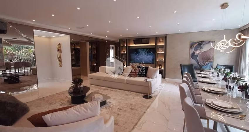 Apartamento tipo para venda com 3 quartos, sendo 3 suítes, 162m²