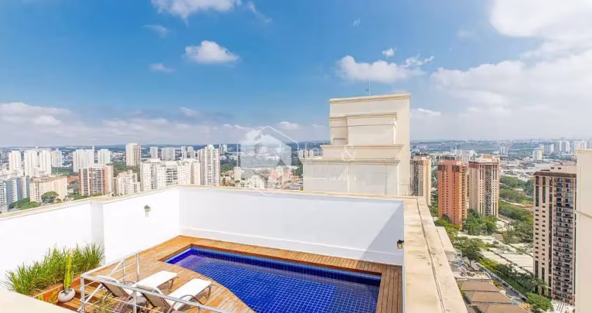 Cobertura para venda em alto da boa vista com 4 quartos, sendo 3 suítes, 311m²