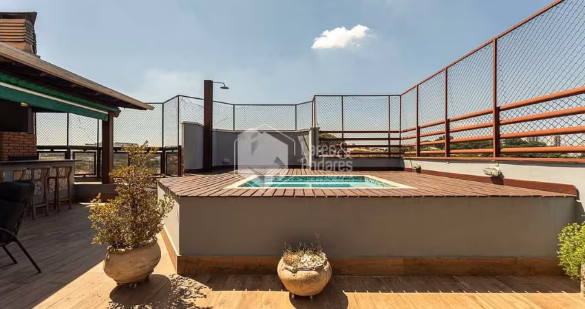 Cobertura para venda com 3 quartos, sendo 3 suítes, 265m²