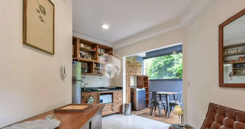 Apartamento garden para venda com 1 quarto, 47m²