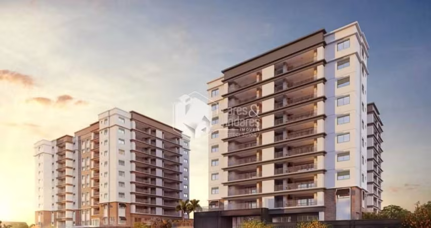 Apartamento tipo para venda com 3 quartos, sendo 3 suítes, 122m²