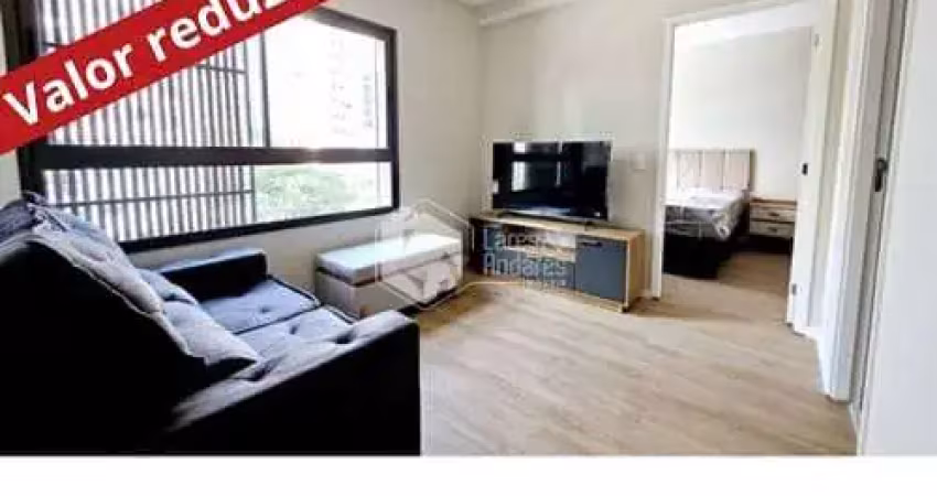 Apartamento tipo para venda em brooklin com 1 quarto, 39m²