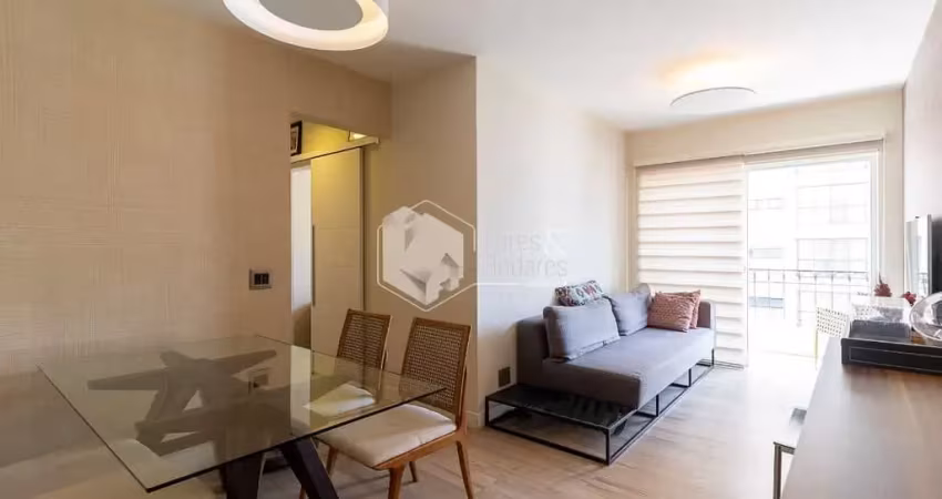 Apartamento tipo para venda em moema com 2 quartos, sendo 1 suíte, 60m²