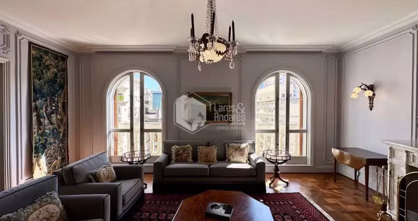 Apartamento tipo para venda em jardim américa com 4 quartos, sendo 2 suítes, 380m²