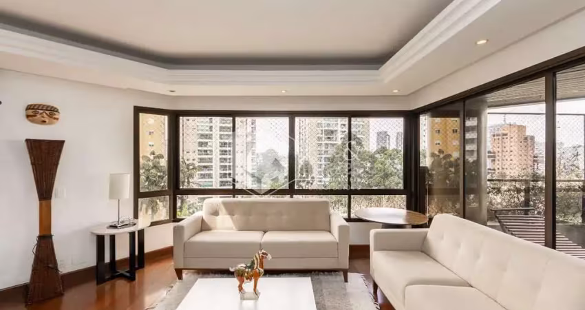 Apartamento tipo para venda em paraíso do morumbi com 4 quartos, sendo 2 suítes, 285m²