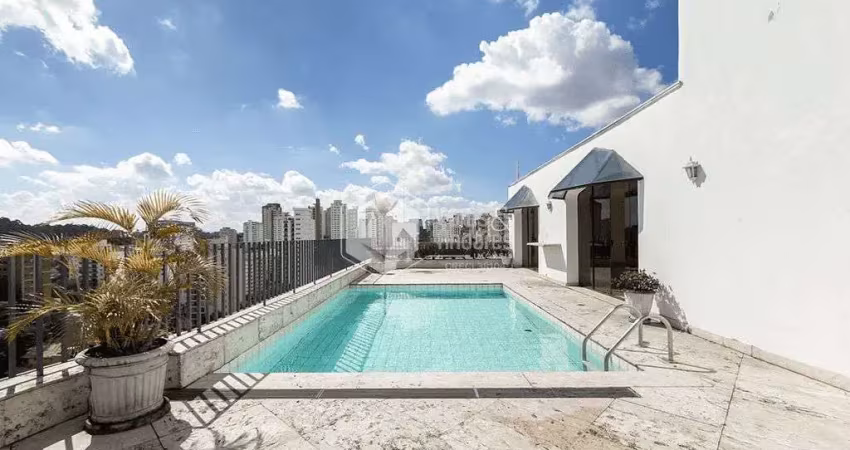 Cobertura duplex à venda 4 quartos 3 suites 4 vagas 446m² real parque são paulo - sp