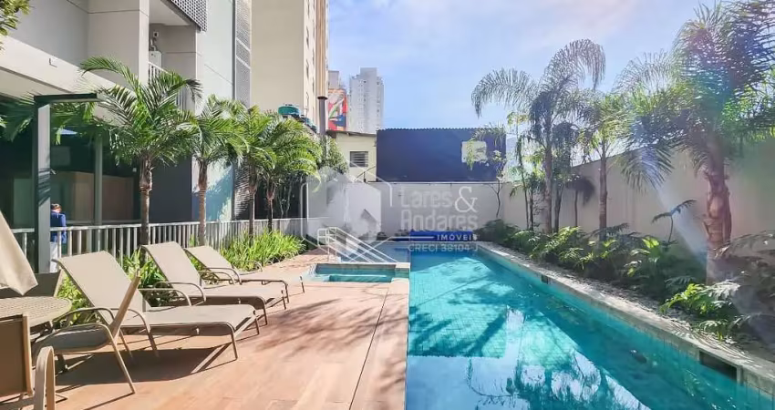 Apartamento tipo para venda em pinheiros com 1 quarto, sendo 1 suíte, 27m²