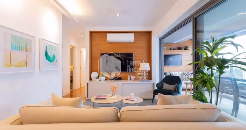Apartamento tipo para venda em brooklin novo com 3 quartos, sendo 1 suíte, 131m²